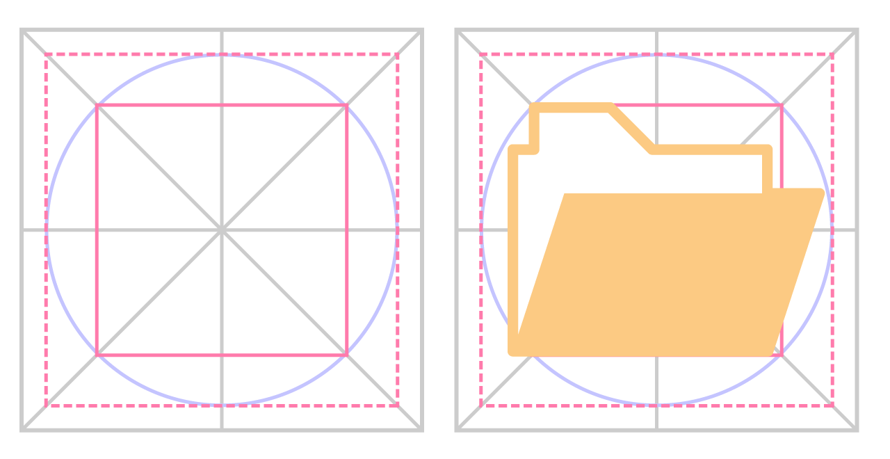 Icons Design Raster Grid Roman Holland